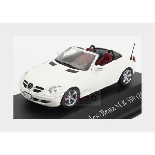 1:43 EDICOLA Mercedes Benz Slk-Class Slk350 Spider Open 2006 White GRANDAUTOMEMOMEX012