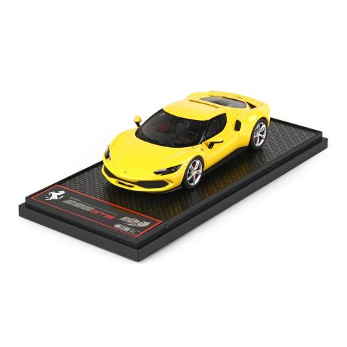 1:43 BBR Ferrari 296 Gtb Hybrid 830Hp V6 2021 Giallo Modena Yellow BBRC264C