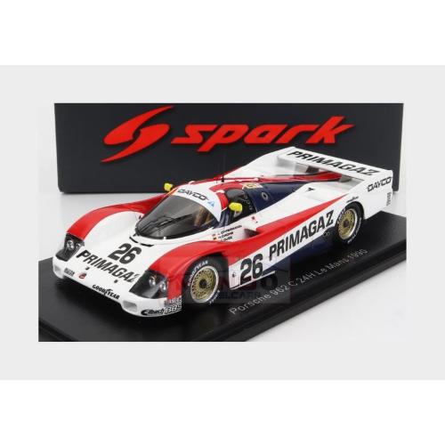 1:43 SPARK Porsche 962C 3.0L Turbo Team Bermaier Racing #26 24H Le Mans 1990 M.Duez H.Grohs J.Oppermann S9884