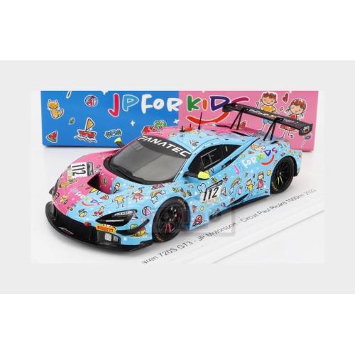 1:43 SPARK Mclaren 720S Gt3 Team Jp Motorsport #112 1000Km Circuit Paul Richard 2022 M.Blazek J.Osborne P.Krupinski Blue Pink SP427