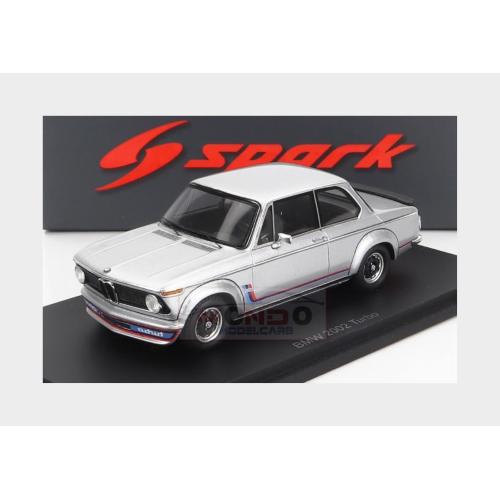 1:43 SPARK Bmw 2002 Turbo 1973 Silver S2815