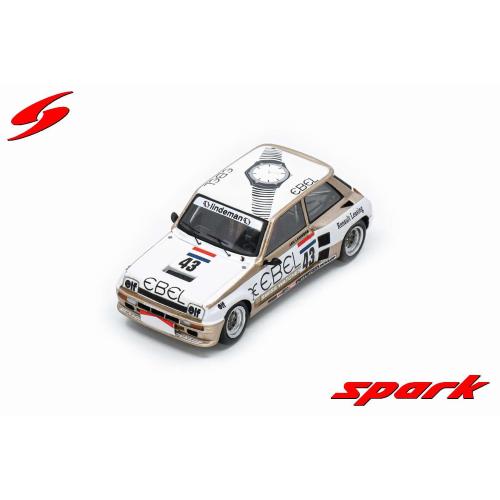 1:43 SPARK Renault R5 Turbo #43 Europa Cup 1982 J.Lammers S6023