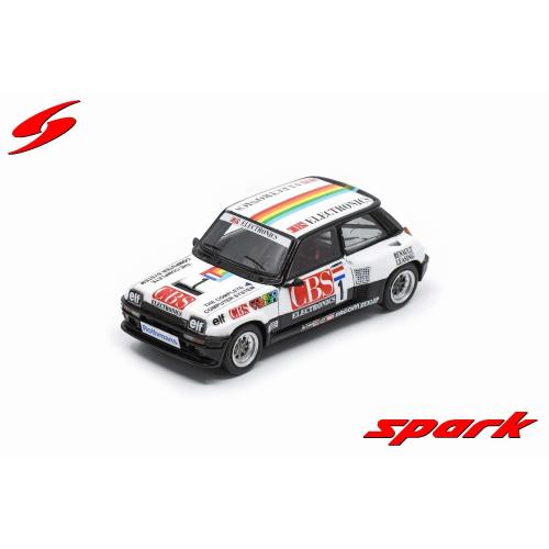 1:43 SPARK Renault R5 Turbo #1 Champion Europa Cup 1984 Jan Lammers S6156