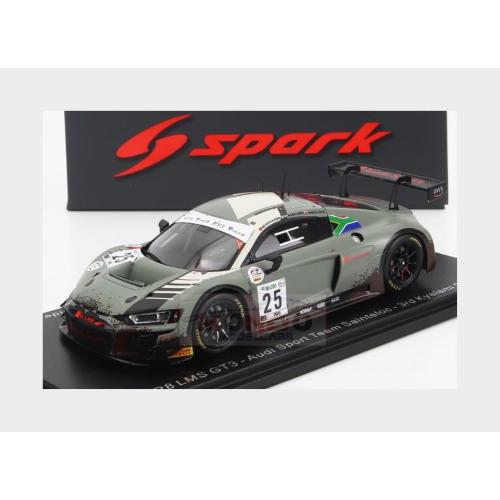 1:43 SPARK Audi R8 Lms Gt3 Team Sainteloc Racing #25 9H Kyalami 2021 P.Niederhauser K.Van Der Linde M.Winkelhock Grey S6337