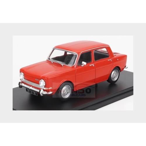 1:24 EDICOLA Simca 1000 1971 Red AUTVINTDELUXEFRBE064
