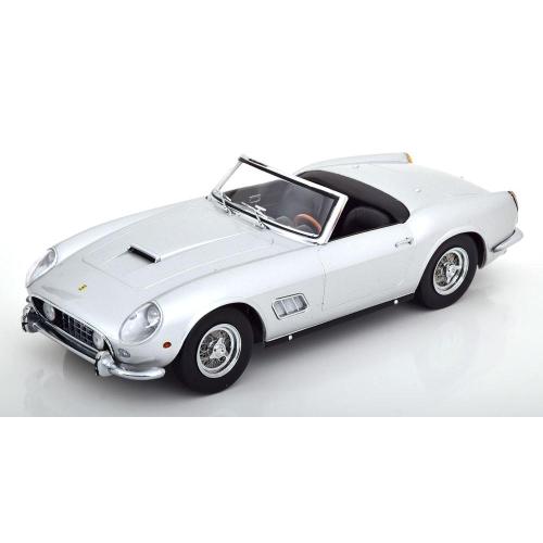 1:18 KK-SCALE Ferrari 250 Gt California Spyder Silver & Black 1960 With Removable Hardtop KKDC181042