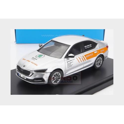 1:43 ABREX Skoda Octavia Iv Mobile Service Skoda 2020 Silver 143ABX-036XE