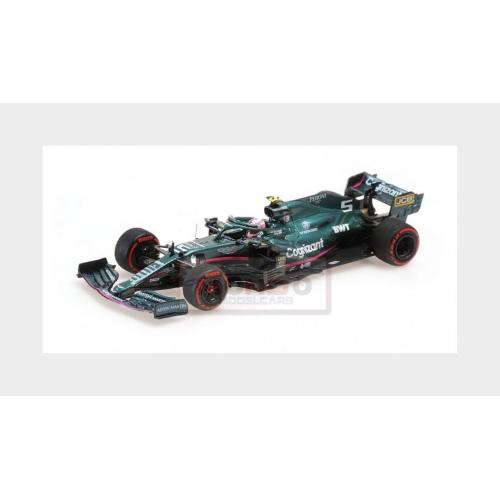 1:43 MINICHAMPS Aston Martin Amr21 Sebastian Vettel 2Nd Azerbaijan F1 Gp 2021 417210705
