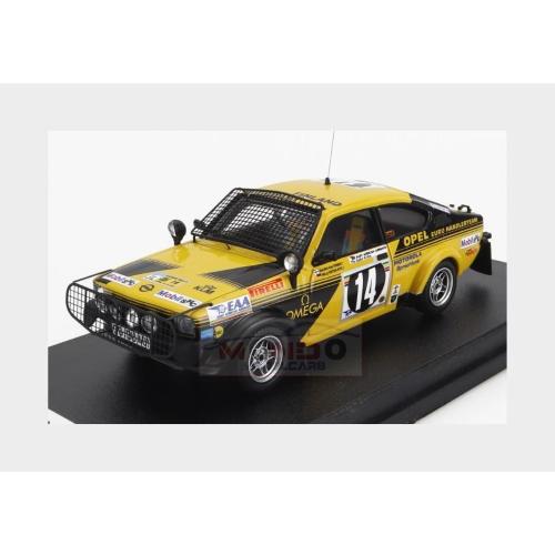 1:43 TROFEU Opel Kadett Gt/E (Night Version) #14 Rally Safari 1976 R.Aaltonen W.P.Piltz Yellow Black TRFDSN102
