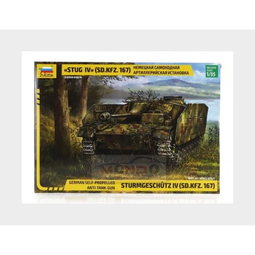 1:35 ZVEZDA Tank Stug Iv Sd.Kfz.167 Military Kit ZS3661