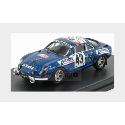 1:43 TROFEU Renault Alpine A110 #43 Rally Bandama 1974 S.Mehta M.Doughty Blue Met TRRFR14
