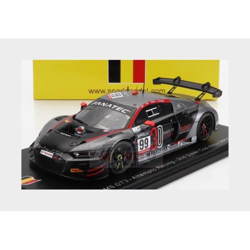 1:43 SPARK Audi R8 Lms Gt3 Team Attempto Racing #99 2Nd Silver Cup Class 24H Spa 2022 M.Zug J.Puhakka N.Scholl A.Aka Black Red SB509