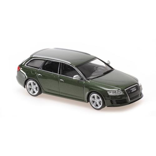 Buy online 940017210 - Minichamps 1:43 MINICHAMPS Audi Rs6 Avant Green  Metallic 2007 940017210 ( - Street Cars)