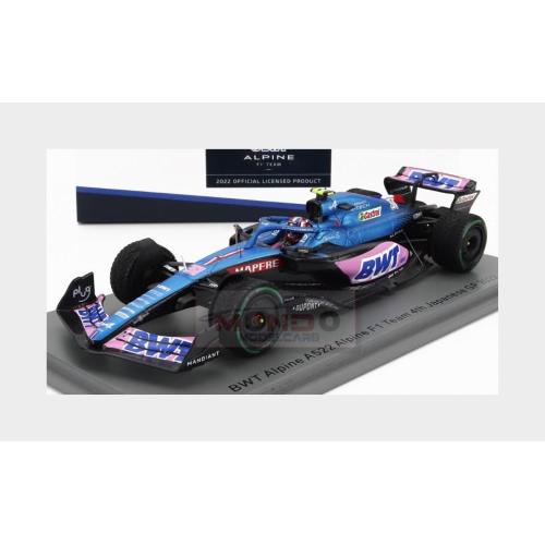 1:43 SPARK Renault F1 A522 Team Alpine Bwt #31 4Th Japan Gp 2022 Esteban Ocon S8558