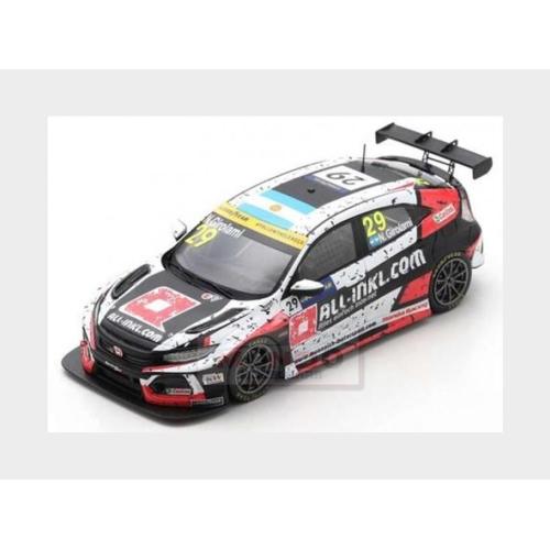1:43 SPARK Honda Civic Type-R Tcr Team Munnich Motorsport #29 Winner Race 1 Wtcr Zolder 2020 Nestor Girolami S8966
