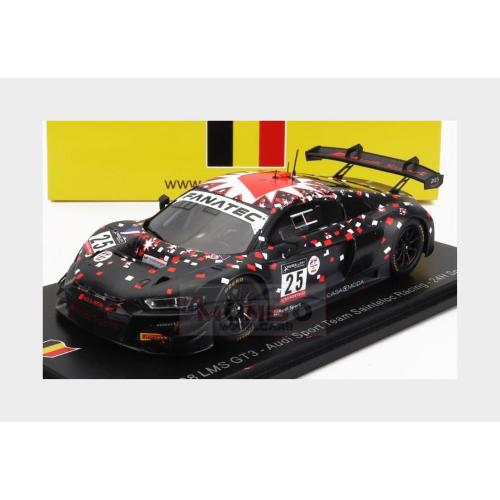 1:43 SPARK Audi R8 Lms Gt3 Team Sainteloc Racing #25 24H Spa 2022 L.Legeret M.Campbell M.Jaminet Matt Black SB512
