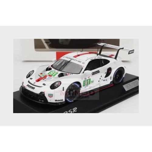 1:43 SPARK Porsche 911 991-2 4.2L Team Porsche Gt #91 Winner Lmgte Pro Class 24H Le Mans 2022 Gianmaria Bruni Richard Lietz Frederic Makowiecki White Grey Red WAP0209010RLEM