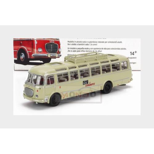 1:87 BREKINA PLAST Skoda 706 Rto Autobus Esda Strumpfe 1958 Light Grey Beige BRE58236