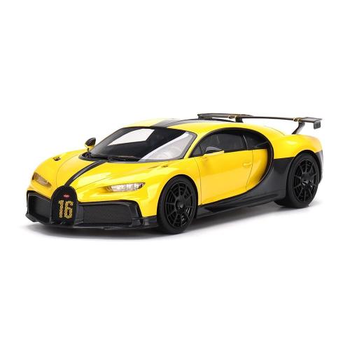 1:18 TRUESCALE Bugatti Chiron Pur Sport Yellow Top Speed TS0388