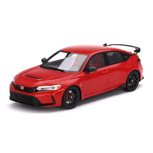 1:18 TRUESCALE Honda Civic Type R Rallye Red (Lhd) 2023 Top Speed TS0485