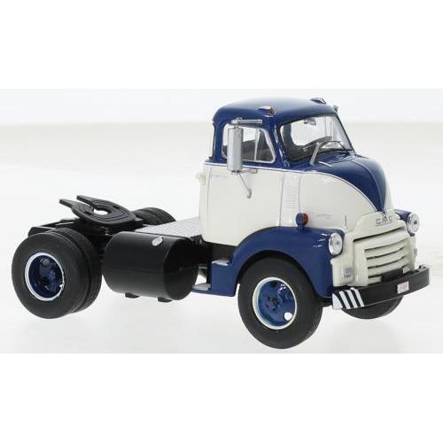 1:43 IXO Gmc 950 Coe Tractor Truck 2-Assi 1954 Blue Cream TR150.22