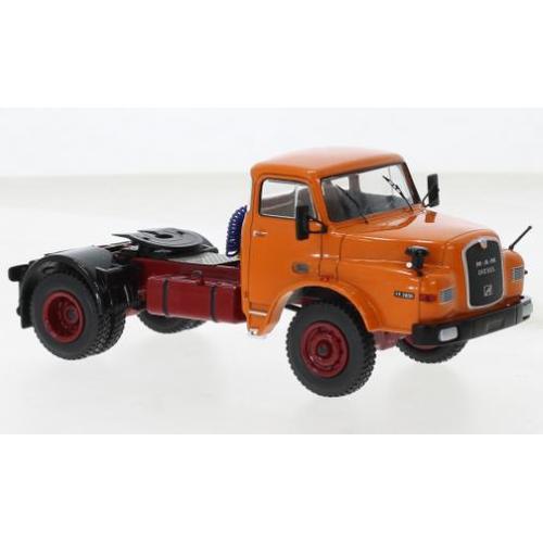 1:43 IXO Man 19.280H Tractor Truck 2-Assi 1971 Orange Red TR155.22