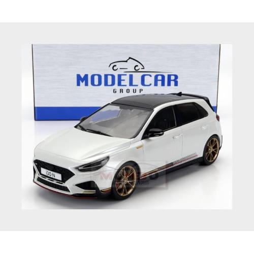 1:18 MCG Hyundai I30 Drive-N Limited Edition 2021 White Met MCG18376