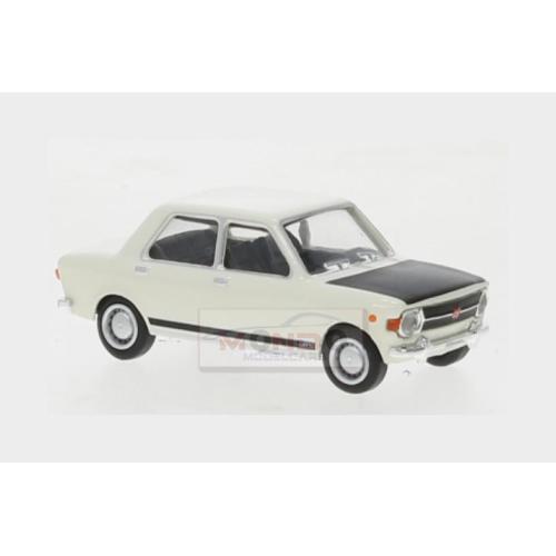 1:87 BREKINA PLAST Fiat 128 1969 White Black BRE22536