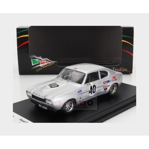 1:43 TROFEU Ford England Capri 2600 Rs #40 3Rd Silverstone 1971 Gerry Birrel Silver FRRUK92