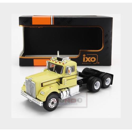 1:43 IXO Western Star 4864 Tractor Truck 3-Assi 1970 Cream TR161.22