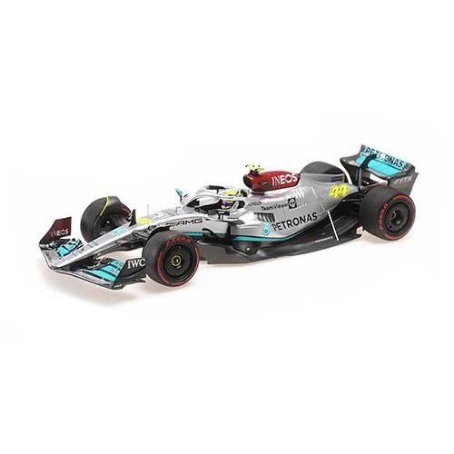 1:18 MINICHAMPS Mercedes Amg W13 Lewis Hamilton Spain F1 Gp 2022 110220044