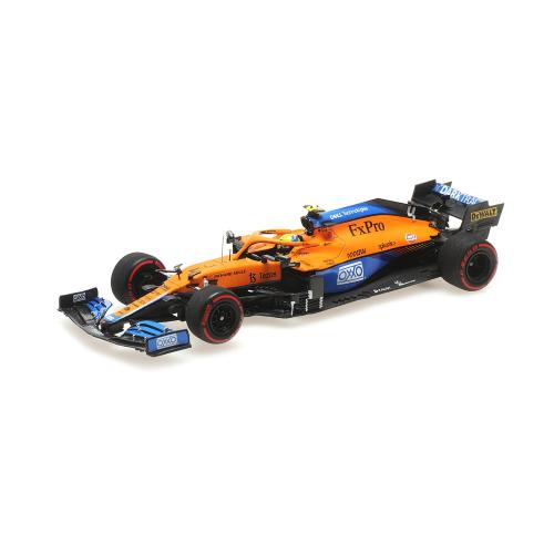 1:43 MINICHAMPS Mclaren Mcl35M Lando Norris Pole Position Russian F1 Gp 2021 537215904