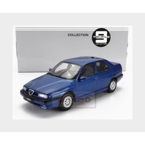 1:18 TRIPLE9 Alfa Romeo 155 1992 Grey Interior Blue Met T9-1800382