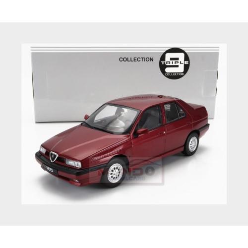 1:18 TRIPLE9 Alfa Romeo 155 1992 Grey Interior Red Met T9-1800384