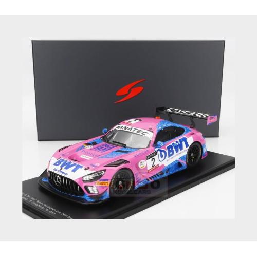 1:18 SPARK Mercedes-Amg Gt3 #2 Amg Team Getspeed 2Nd 24H Spa 2022 Stolz Schothorst Götz Con Vetrina With Showcase Special Box 18SB051