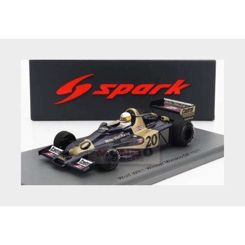 1:43 SPARK Williams F1 Wolf Wr1 #20 Winner Monaco Gp 1977 J.Scheckter S9996