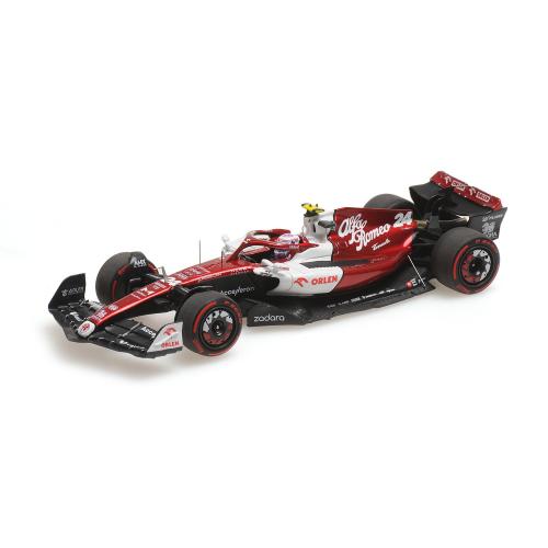 1:43 MINICHAMPS Alfa Romeo C42 Guanyu Zhou Bahrain Gp 2022 417220124