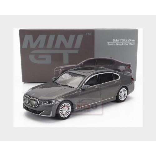 1:64 TRUESCALE Bmw 7-Series 750Li 2020 Grey Met MGT00515-L