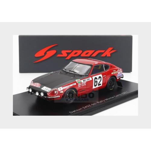 1:43 SPARK Datsun 240Z #62 Rally Montecarlo 1971 R.Aalltonen P.Easter S6283