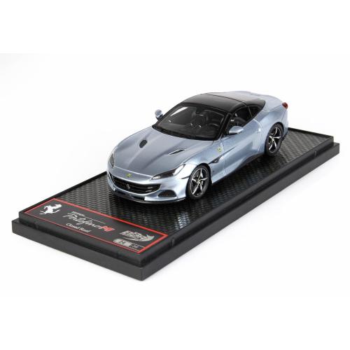 1:43 BBR Ferrari Portofino M Spider Tetto Chiuso Grigio Alloy Grey BBRC250C1