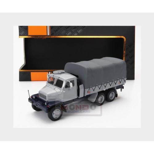1:43 IXO Praga V3S Truck 6Wd Telonato 3-Assi 1962 2 Tone Grey TRUD005