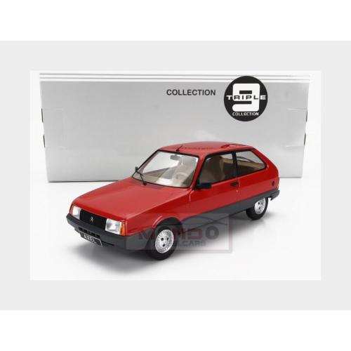 1:18 TRIPLE9 Citroen Axel 12 Trs 1990 Red Grey T9-1800336