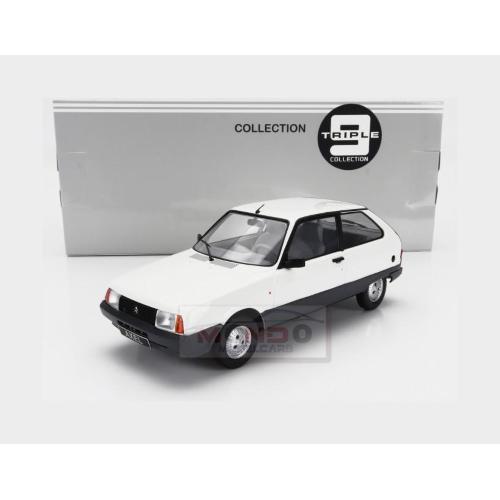 1:18 TRIPLE9 Citroen Axel 12 Trs 1990 White Grey T9-1800337