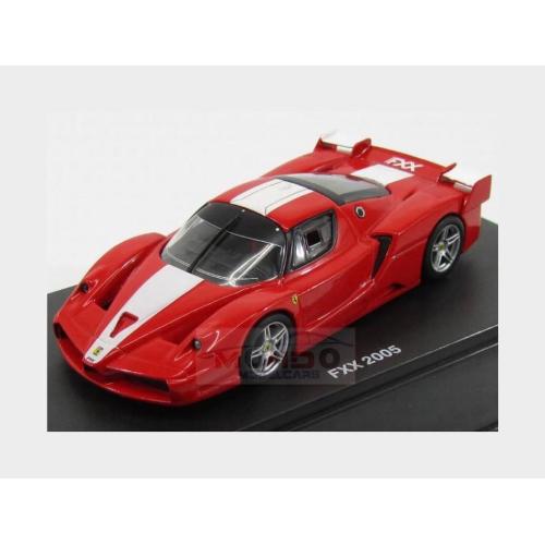 1:43 EDICOLA Ferrari Fxx 2005 Red White FERGTCOLL020