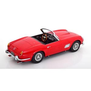 1:18 KK SCALE Ferrari 250Gt California Spider With Hard-Top 1960 Red Black KKDC181046