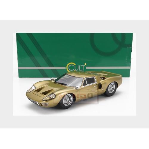 1:18 CULT SCALE MODELS Ford Usa Gt40 Mkiii 1966 Gold CML110-3