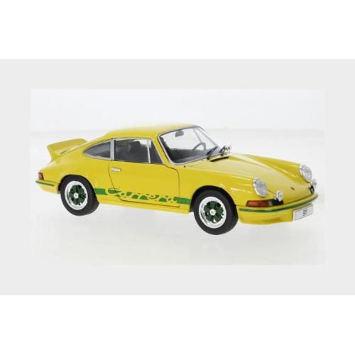 1:24 WHITEBOX Porsche 911 Carrera 2.7 Rs Coupe 1972 Yellow Green WB124189