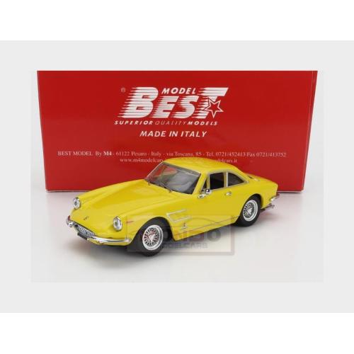 1:43 BEST Ferrari 330 Gtc Coupe 1967 Spoked Rims Cerchio A Raggio Yellow BE9845