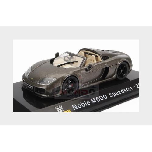 1:43 EDICOLA Noble M600 Speedster 2017 Con Vetrina With Showcase Brown ABSUP064