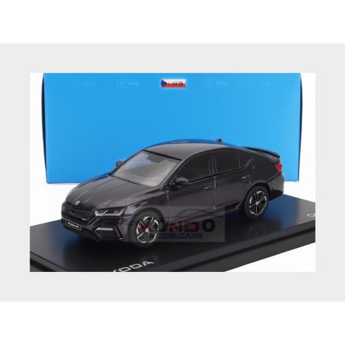 1:43 ABREX Skoda Octavia Iv Rs 2020 Dark Purple 143ABZ-037JI